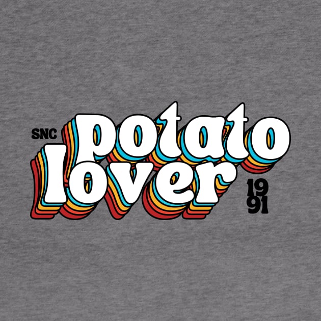 Potato Lover Retro Potato by DesignArchitect